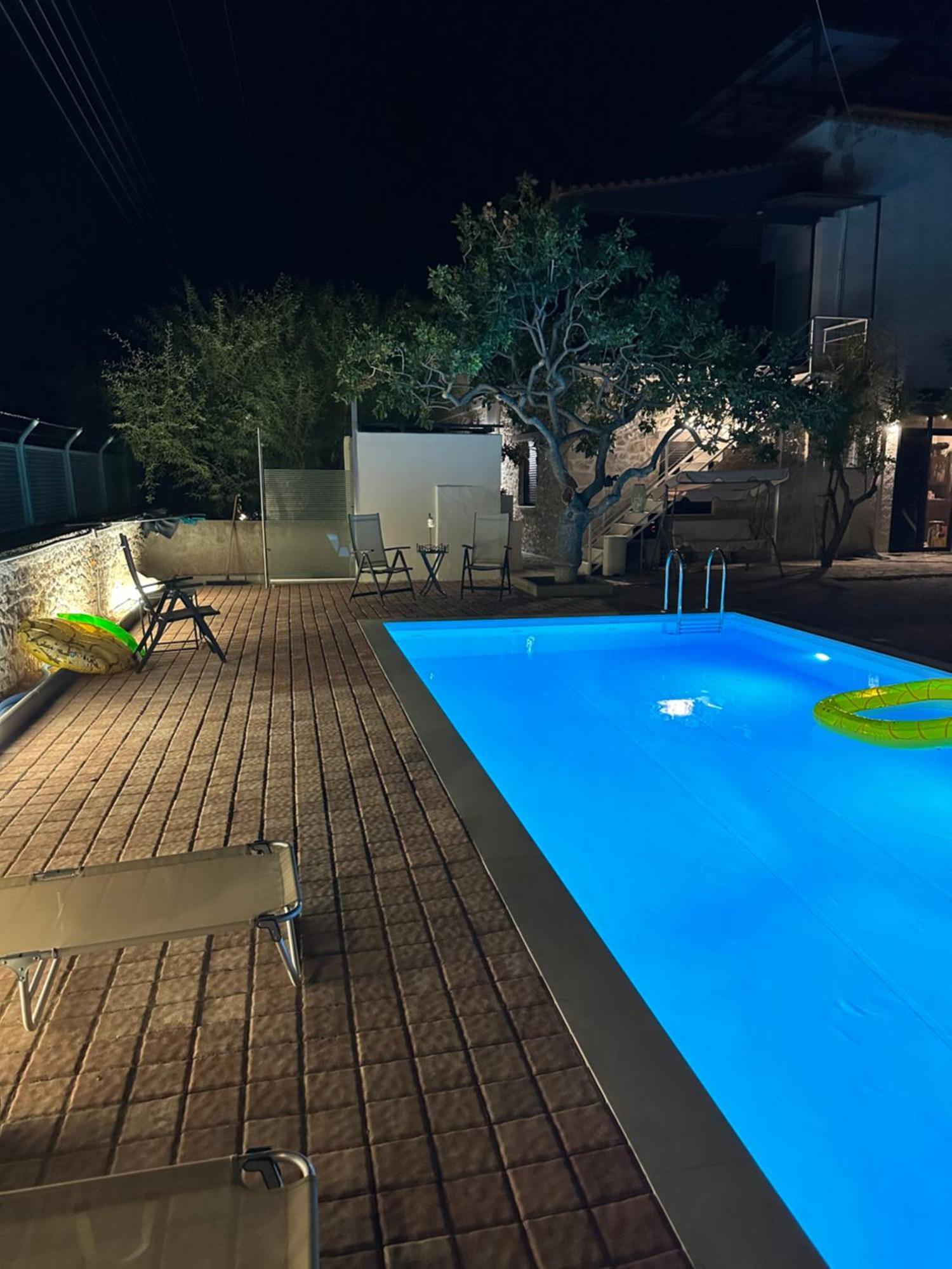 Апартаменты Solmar Aegina With Private Pool - Jacuzzi Khloi Экстерьер фото
