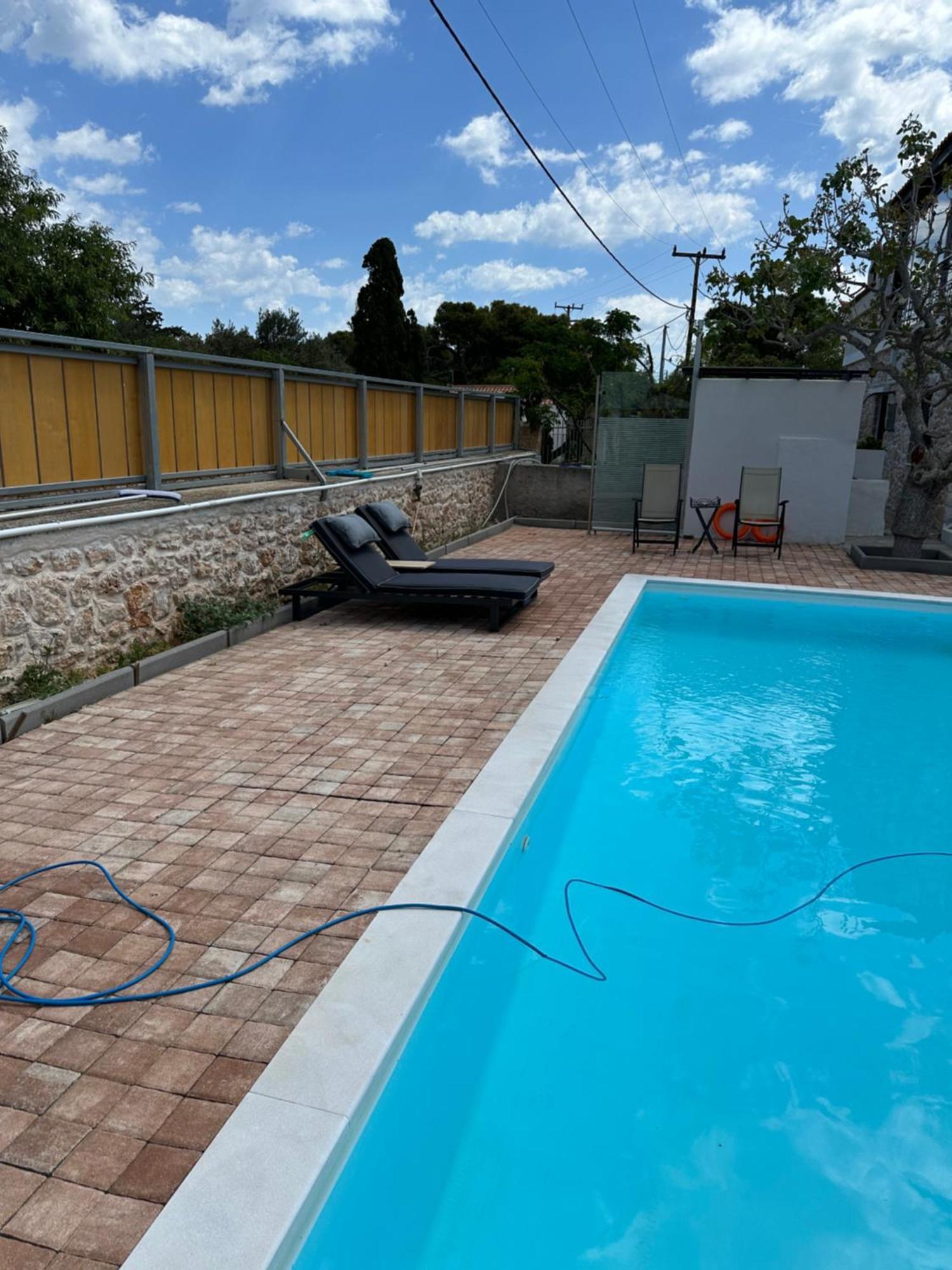Апартаменты Solmar Aegina With Private Pool - Jacuzzi Khloi Экстерьер фото